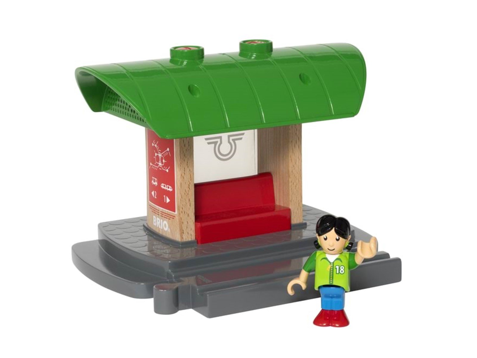 Brio Record & Play Train Platform Brio Record & Play Train Platform